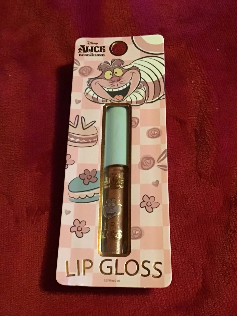 Disney Alice in Wonderland Cheshire Cat Kids Lip Gloss Bundle